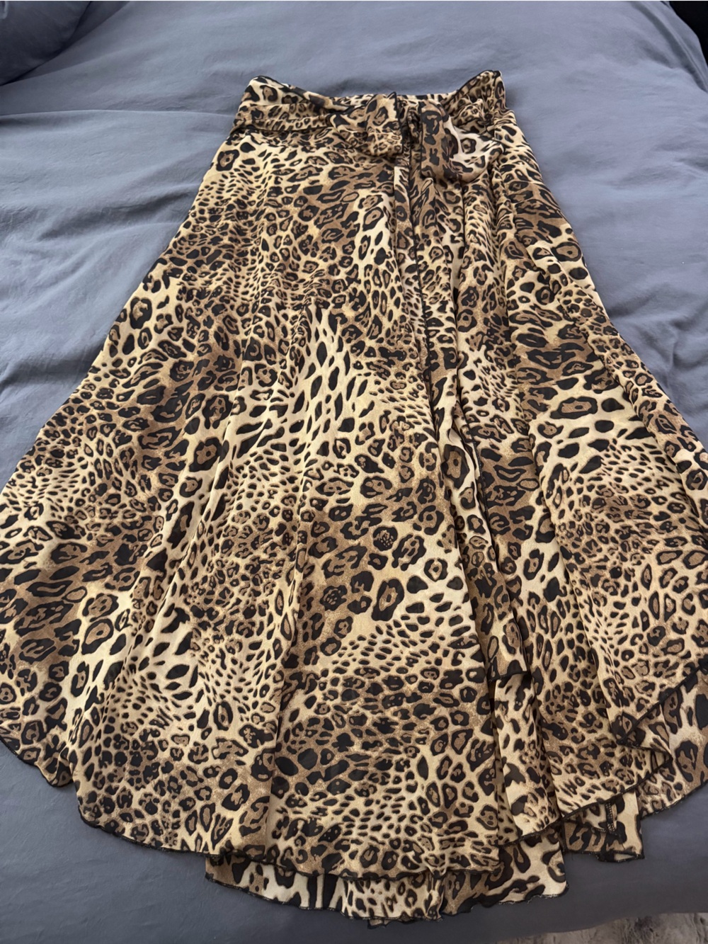 SHEIN Leopard Print Open Cardigan - Brown & Black